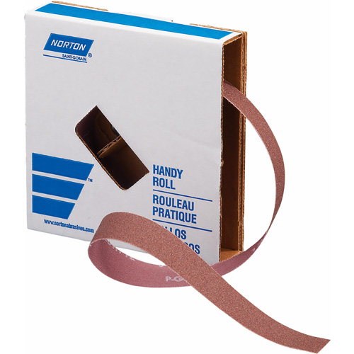Rouleau de toile abrasive Metalite K225, Oxyde d'aluminium, 1" la x 30' lo, Grain P100-J Southpoint Industrial Supply