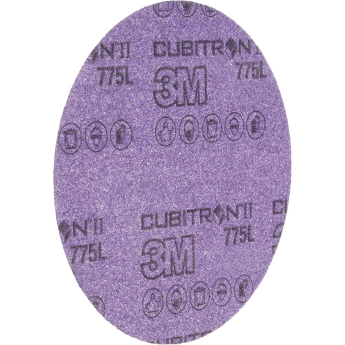 3M Hookit Film Disc, 6" Dia., 320+ Grit, Ceramic, C-Weight Southpoint Industrial Supply