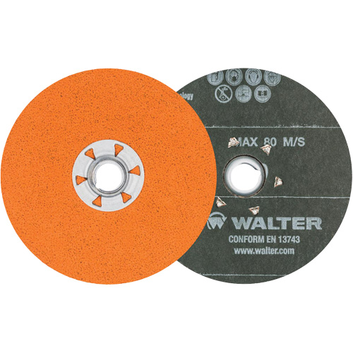 Disque de sablage Coolcut XX, 4-1/2" dia., Grain 60, C&eacute;ramique Southpoint Industrial Supply