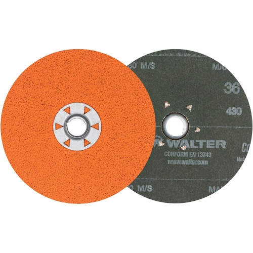 Disque de sablage Coolcut XX, 5" dia., Grain 36, C&eacute;ramique Southpoint Industrial Supply