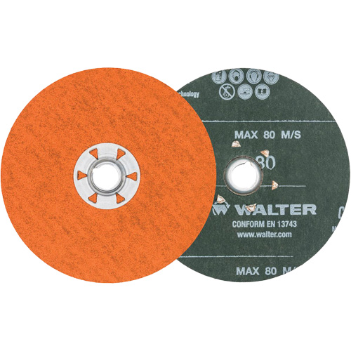 Disque de sablage Coolcut XX, 5" dia., Grain 80, C&eacute;ramique Southpoint Industrial Supply
