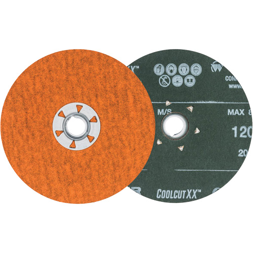 Coolcut XX Sanding Disc, 5" Dia., 120 Grit, Ceramic Southpoint Industrial Supply
