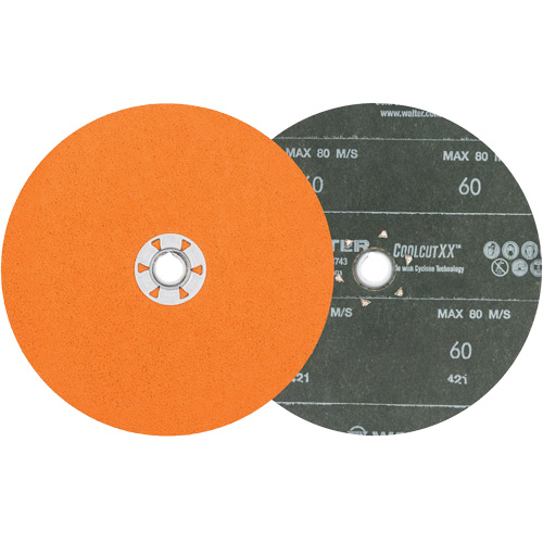 Disque de sablage Coolcut XX, 7" dia., Grain 60, C&eacute;ramique Southpoint Industrial Supply