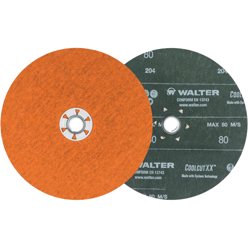 Disque de sablage Coolcut XX, 7" dia., Grain 80, C&eacute;ramique Southpoint Industrial Supply