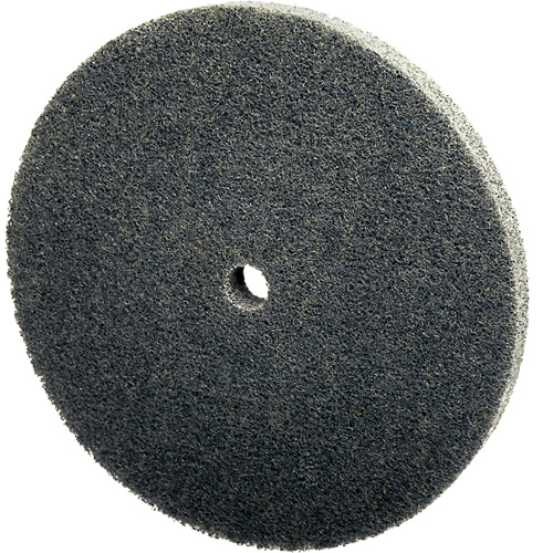 Scotch-Brite EXL Unitized Wheel, 3" x 1/4", 1/4" Arbor, Fine Grit, Silicon Carbide Southpoint Industrial Supply