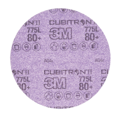 Rouleau de disques abrasifs Cubitron II Stikit, 6" dia., Grain 80+, C&eacute;ramique Southpoint Industrial Supply