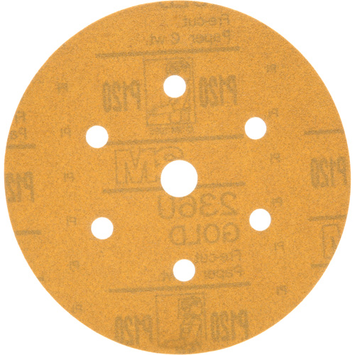 Disque de ponçage antipoussi&egrave;re Hookit, dia 6", Grain P120, Oxyde d'aluminium, Poids C Southpoint Industrial Supply