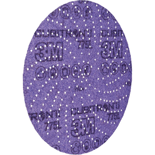 Cubitron II Hookit Film Disc 775L, 5" Dia., 80+ Grit, Ceramic, F-Weight Southpoint Industrial Supply