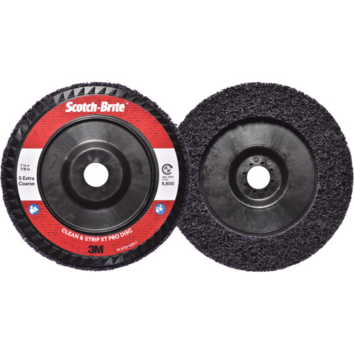 Scotch-Brite Clean & Strip XT Pro Disc, 7" Dia., Extra Coarse Grit, Silicon Carbide Southpoint Industrial Supply