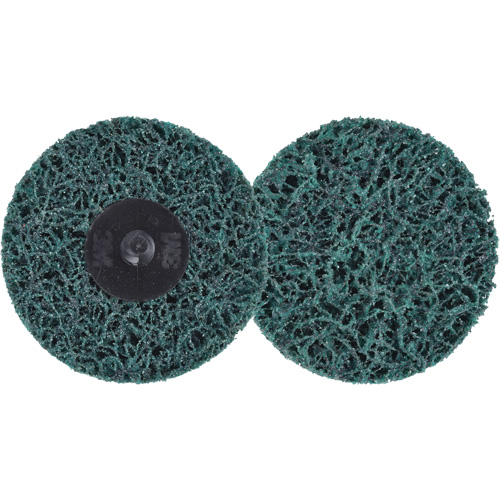 Scotch-Brite Roloc Clean & Strip XT Pro Extra Cut Disc, 3" Dia., Extra Coarse Grit, Aluminum Oxide Southpoint Industrial Supply