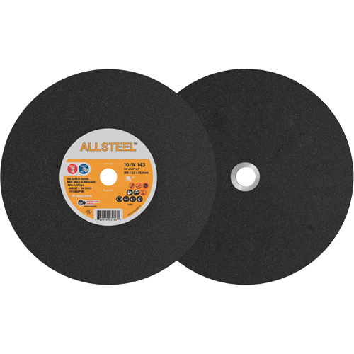 AllSteel Chopsaw Wheel, 14" x 1/8", 1" Arbor, Type 1, Aluminum Oxide, 4400 RPM Southpoint Industrial Supply