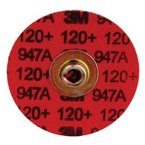 Disque &agrave; bordure durable Cubitron II Roloc, 3" dia., Grain 120+, C&eacute;ramique Southpoint Industrial Supply