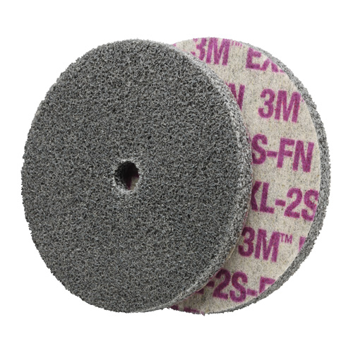 Scotch-Brite EXL Unitized Wheel, 6" x 1/4", 1/4" Arbor, Fine Grit, Aluminum Oxide/Ceramic/Zirconium Southpoint Industrial Supply