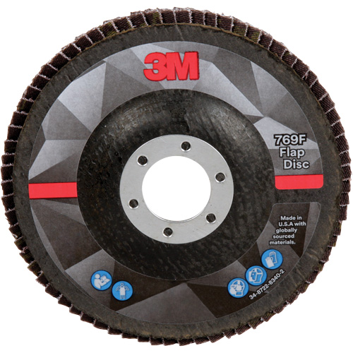 769F Quick Change Flap Disc, 5" x 7/8", Type 27, 40+ Grit, Ceramic Southpoint Industrial Supply