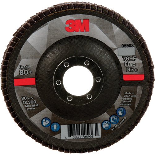 769F Quick Change Flap Disc, 4-1/2" x 7/8", Type 29, 80+ Grit, Ceramic Southpoint Industrial Supply