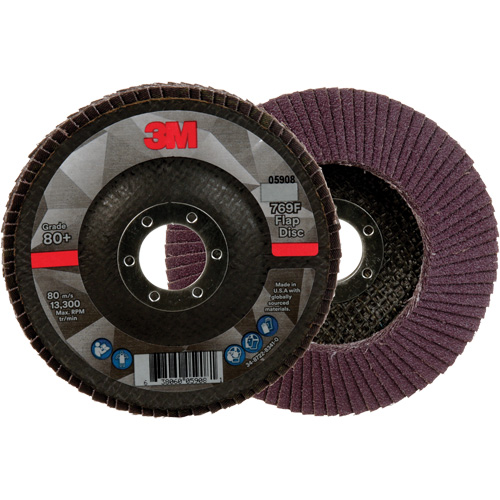 769F Quick Change Flap Disc, 4-1/2" x 7/8", Type 29, 80+ Grit, Ceramic Southpoint Industrial Supply