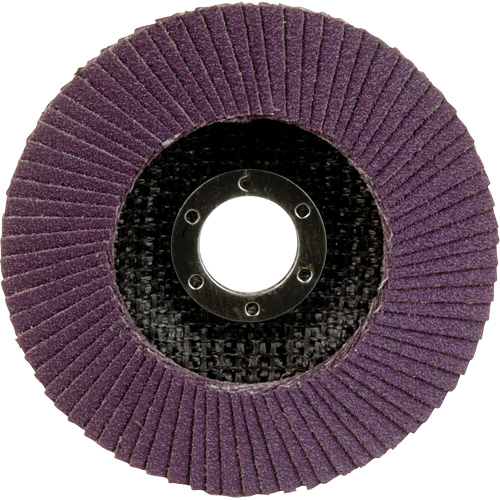 Disque &agrave; lamelles &agrave; changement rapide 769F, 4-1/2" x 7/8", Type 27, Grain 80+, C&eacute;ramique Southpoint Industrial Supply