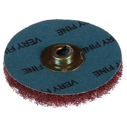 Disque HS de polissage et de brossage &agrave; changement rapide Standard Abrasives, 2" dia., Grain Tr&egrave;s fin, Oxyde d'aluminium Southpoint Industrial Supply