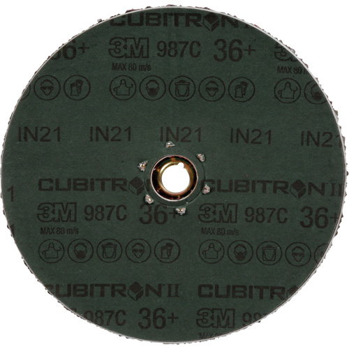 Disque en fibre 987C Cubitron II, C&eacute;ramique, 36+, 4-1/2" Dia Southpoint Industrial Supply