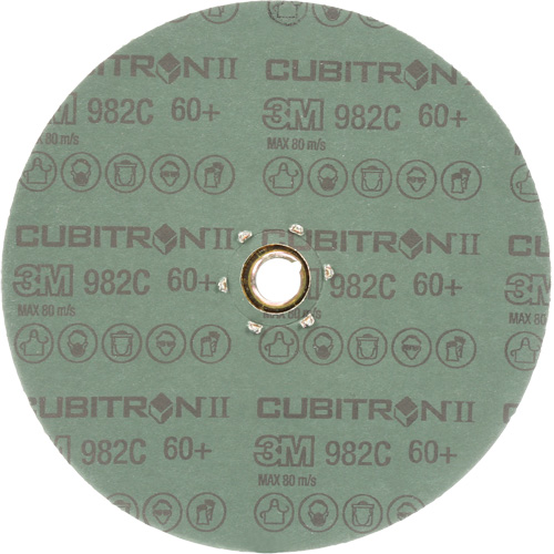 Cubitron II 982C Fibre Disc, Ceramic, 60+, 7" Dia Southpoint Industrial Supply