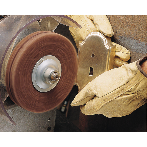 Disques robustes Scotch-Brite (oxyde d'aluminium), 6" dia., Grain Moyen, Oxyde d'aluminium Southpoint Industrial Supply