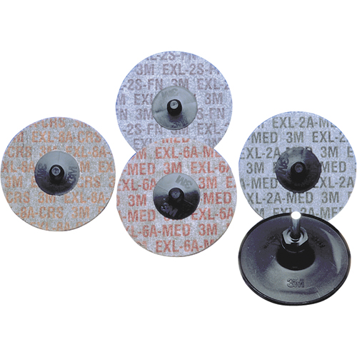 Buff & Blend&reg; Products - Scotch-Brite Exl Roloc Unitized Wheels, 2" x 2S Grit Southpoint Industrial Supply