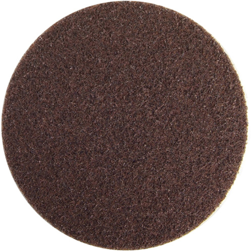 Disque non tiss&eacute; autoagrippant, 4" dia., Grain Cors&eacute;, Oxyde d'aluminium Southpoint Industrial Supply