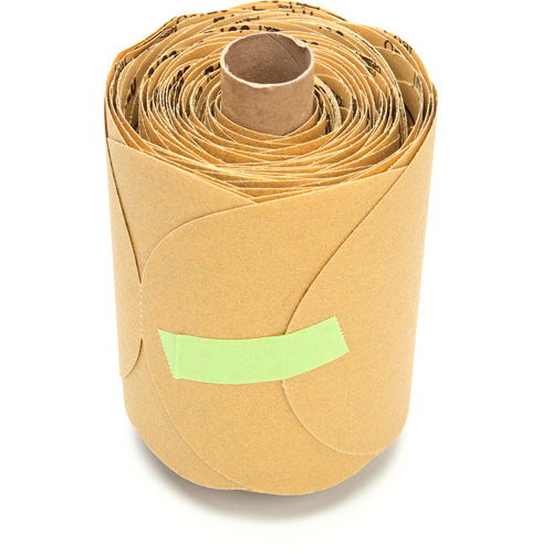 Stikit Gold Paper 216U Disc Roll, Aluminum Oxide, 5" W x 52' L, P120 Grit Southpoint Industrial Supply