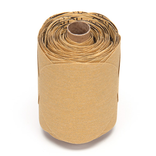 Stikit Gold Paper Disc Roll, 5" Dia., P220 Grit, Aluminum Oxide Southpoint Industrial Supply