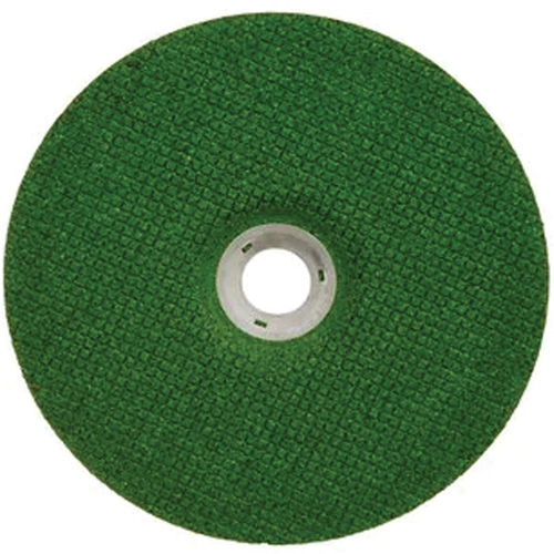 Meule &agrave; moyeu d&eacute;port&eacute; Green Corps, 7" x 1/8", Arbre 7/8", C&eacute;ramique, Type 27 Southpoint Industrial Supply