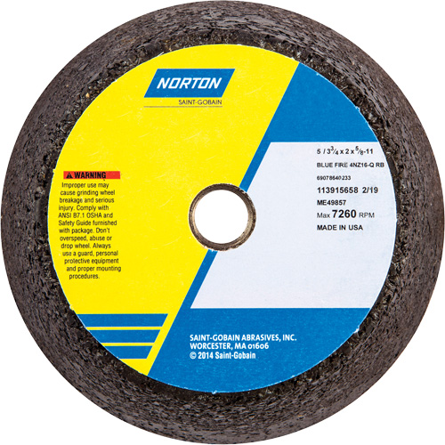 BlueFire&reg; Non-Reinforced Portable Snagging Wheel Southpoint Industrial Supply