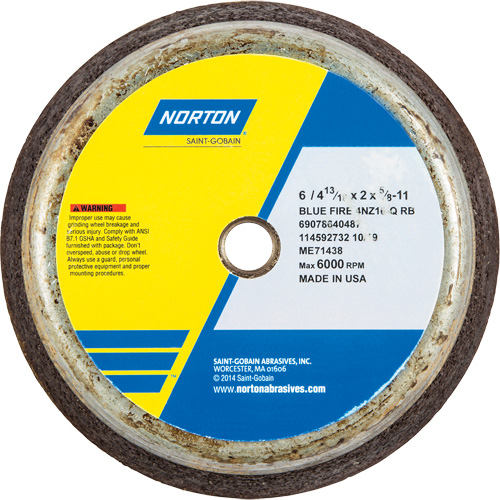 Roue d'&eacute;barbage non renforc&eacute;e portative BlueFire Southpoint Industrial Supply