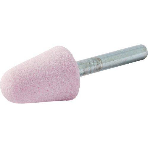 Meule mont&eacute;e vitrifi&eacute;e, A5, Oxyde d'aluminium, 3/4" dia., 1-1/8" lo, 80 Grain Southpoint Industrial Supply