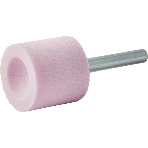 Vitrified Bond Mounted Point, A38, Aluminum Oxide, 1" Dia., 1" L, 80 Grit Southpoint Industrial Supply