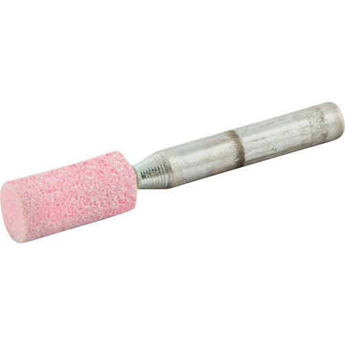 Vitrified Bond Mounted Point, W177, Aluminum Oxide, 3/8" Dia., 3/4" L, 80 Grit Southpoint Industrial Supply