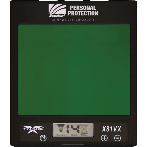 ArcOne&reg; Xtreme Auto-Darkening Lense, 4-1/2" W x 5-1/2" H Viewing Area, For Use With Xtreme&reg; Southpoint Industrial Supply