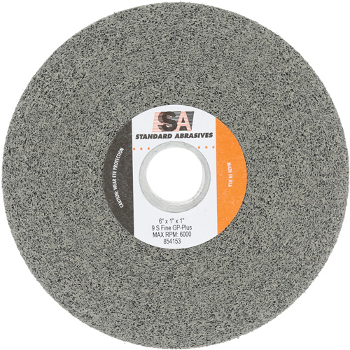 Meule &agrave; usage g&eacute;n&eacute;ral Standard Abrasives, 6" x 1", Arbre de 1", Carbure de silicium Southpoint Industrial Supply