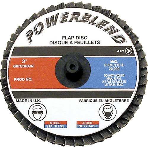 Powerblend Roll-On Flap Disc, 2" x Z60 Grit Southpoint Industrial Supply