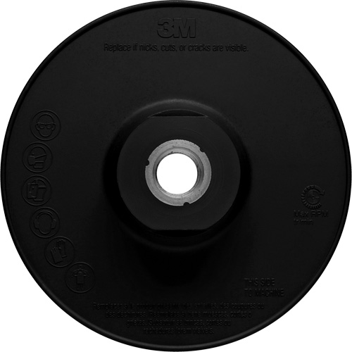 Ribbed Back-Up Pad, 4" Southpoint Industrial Supply