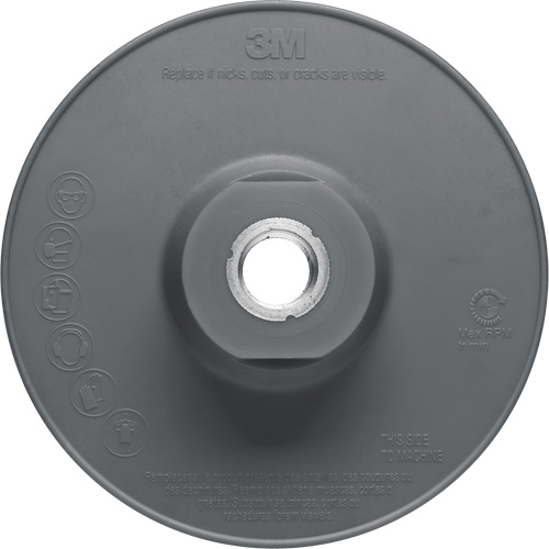 Ribbed Back-Up Pad, 4" Southpoint Industrial Supply