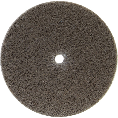 Bear-Tex&reg; Non-Woven Unified Wheel, 3" x 1/4", 3/8" Arbor, Medium Grit, Aluminum Oxide Southpoint Industrial Supply