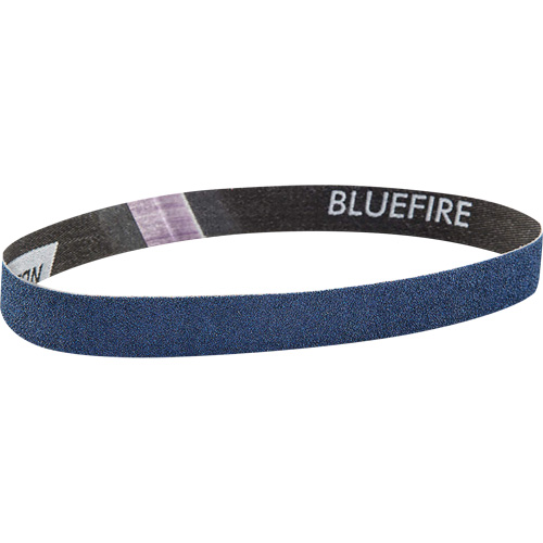 BlueFire Cloth File Belt, 3/4" W x 18" L, Zirconia Alumina, 120 Grit Southpoint Industrial Supply