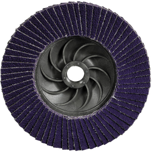Disque &agrave; lamelles Cubitron 3 1169F, 4-1/2" x 5/8"-11, Type T27, Grain 40+, C&eacute;ramique Southpoint Industrial Supply