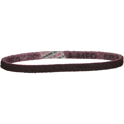 Scotch-Brite Surface Conditioning Belt, 2-1/2" W x 24-1/2" L, Aluminum Oxide, Medium Grit Southpoint Industrial Supply