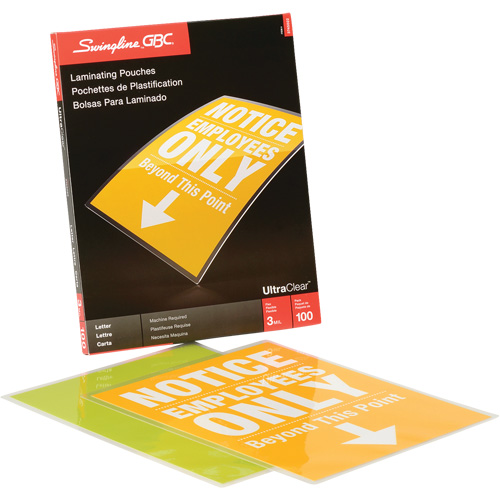 Laminated Letter Size Pouch Southpoint Industrial Supply