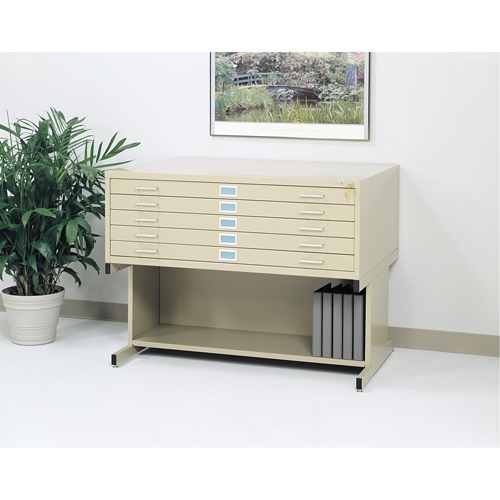 Classeurs en acier pour plans, 5 Tiroirs, 46-3/8" la x 35-3/8" p x 16-1/2" h Southpoint Industrial Supply