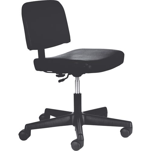 Chaises de dactylo, Vinyle, Noir, Capacit&eacute; 250 lb Southpoint Industrial Supply