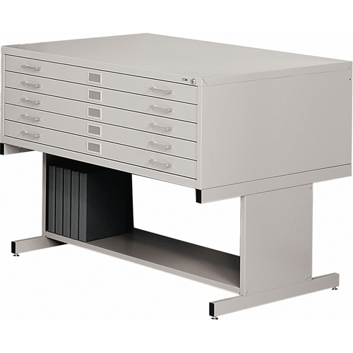 Classeurs en acier pour plans, 5 Tiroirs, 40-3/8" la x 29-3/8" p x 16-1/2" h Southpoint Industrial Supply