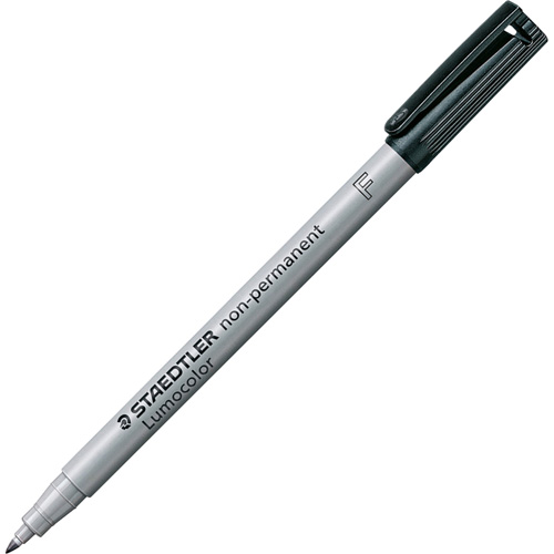 Lumocolor&reg; Non Permanent Fine Tip Black Marker Southpoint Industrial Supply