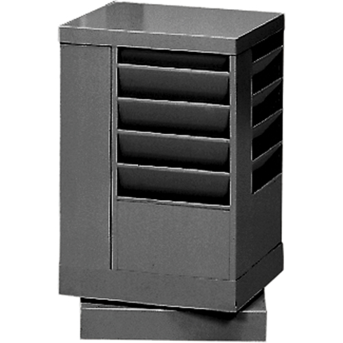Pr&eacute;sentoirs, Rotatif, 20 fentes, Acier, 14-1/8" la x 14-1/8" p x 21-1/4" h Southpoint Industrial Supply